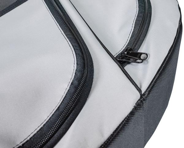VanEquip Fensterpacktasche mit Paneel hellgrau für Mercedes V-Klasse/Vito (ab 2014), Fahrerseite L2